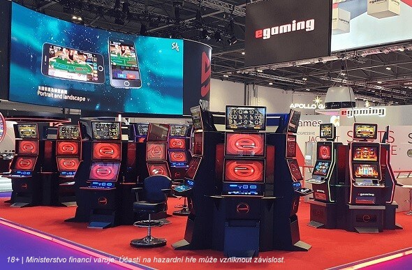 Výrobce hracích automatů a her e-gaming