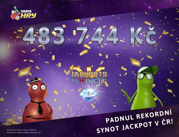 Rekordní Jackpot u Sazka Her