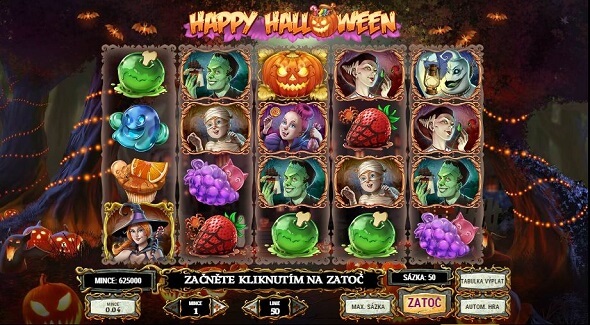 Hrací automat Happy Halloween - recenze