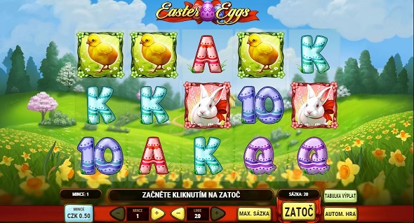 Online automat Easter Eggs