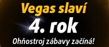 Oslavy 4. narozenin casín Vegas