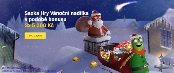 Vánoční bonus od Sazka Her