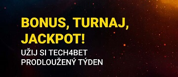 Bonus, turnaj i jackpot - to vše nabídne Tech4bet akce u Fortuny