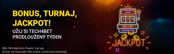 Bonus, turnaj i jackpot - to vše nabídne Tech4bet akce u Fortuny