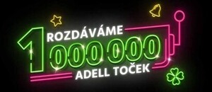 Fortuna rozdává 1.000.000 Adell toček.