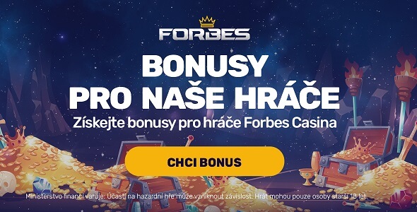 Registrační bonusy v online casinu Forbes