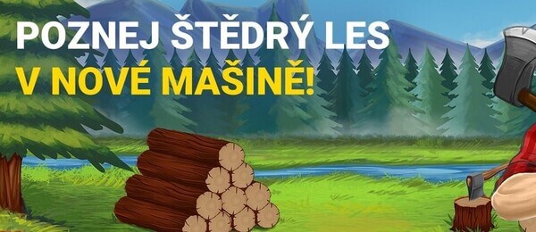 Online automat Lumberjack 2 od Tech4Betu nově u Fortuny