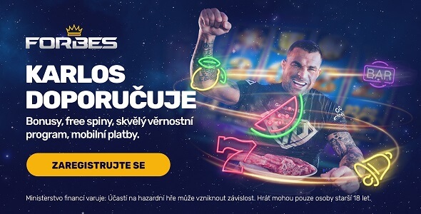 Forbes casino spolupracuje s Karlosem Vémolou