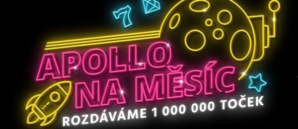 Apollo na měsíc s 1.000.000 free spinů v casinu Fortuna