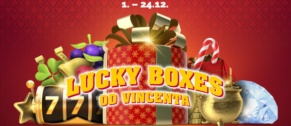 Adventní krabice plné bonusů u Luckybet casina