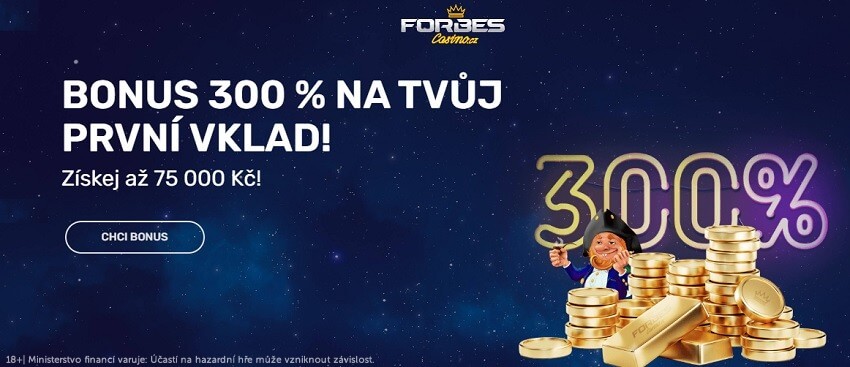 Online casino Forbes navýšilo vstupní bonus