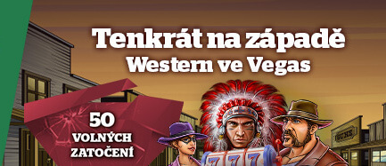 Western ve Vegas a s ním 100 free spinů