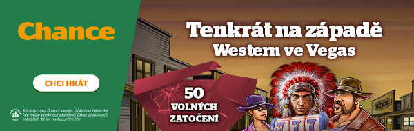 Western ve Vegas a s ním 100 free spinů