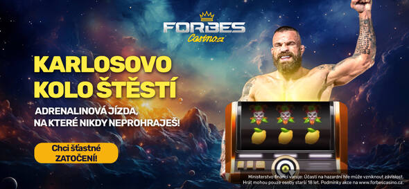 Zatočte si s Karlosem na kole štěstí u Forbesu