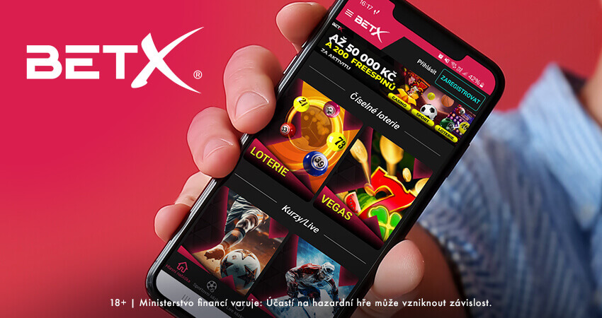 Zkuste nové casino BetX se skvělým vstupním BONUSEM