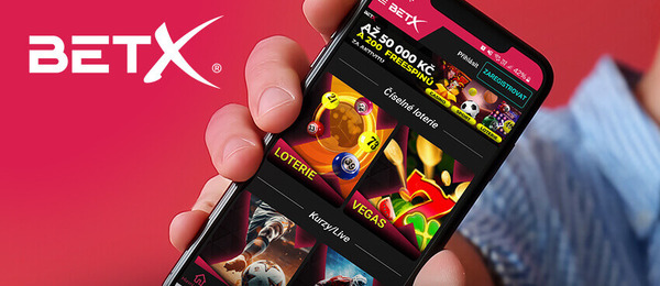 Zkuste nové casino BetX se skvělým vstupním BONUSEM